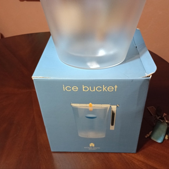 MICHEAL GRAVES Vintage Memphis Ice Bucket&Tongs - Picture 2 of 11
